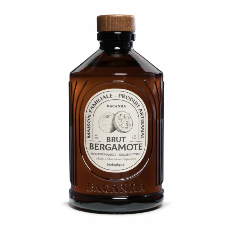 Les Secrets du Chef Ecocheques | Cocktail Mix En Siropen^Biologische Rauwe Bergamotsiroop 400 ml