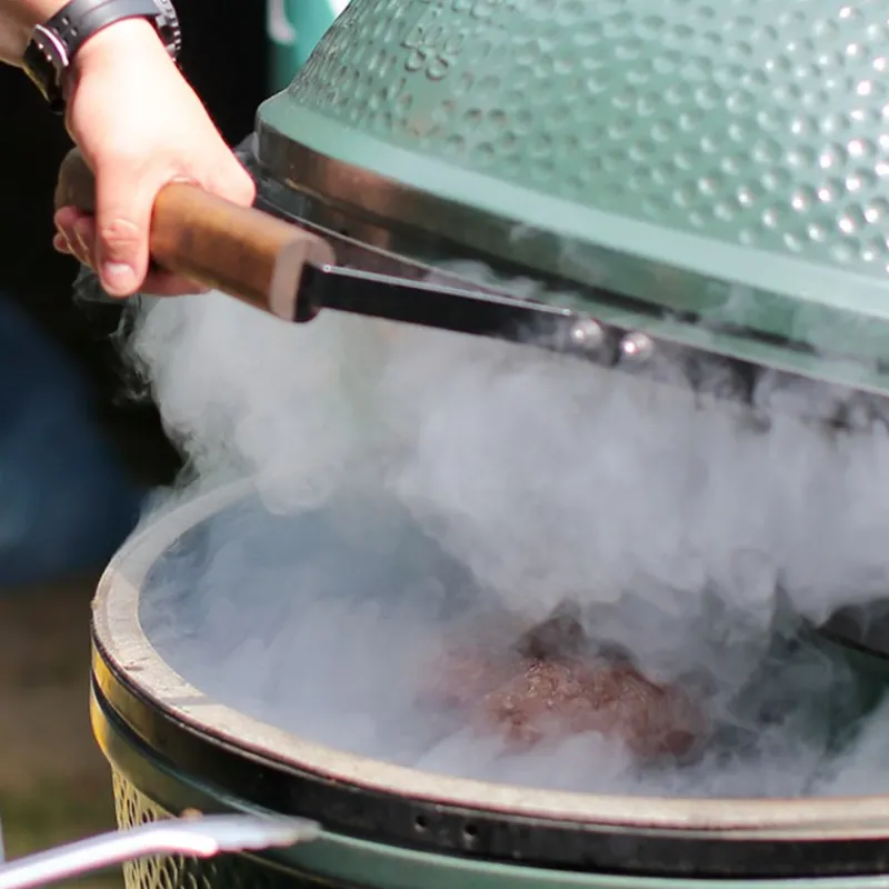 Les Secrets du Chef Kamado Barbecue-Accessoires | Houtskool Bbq^Fire Ring - Ring op Vuurkorf voor Barbecue XLarge