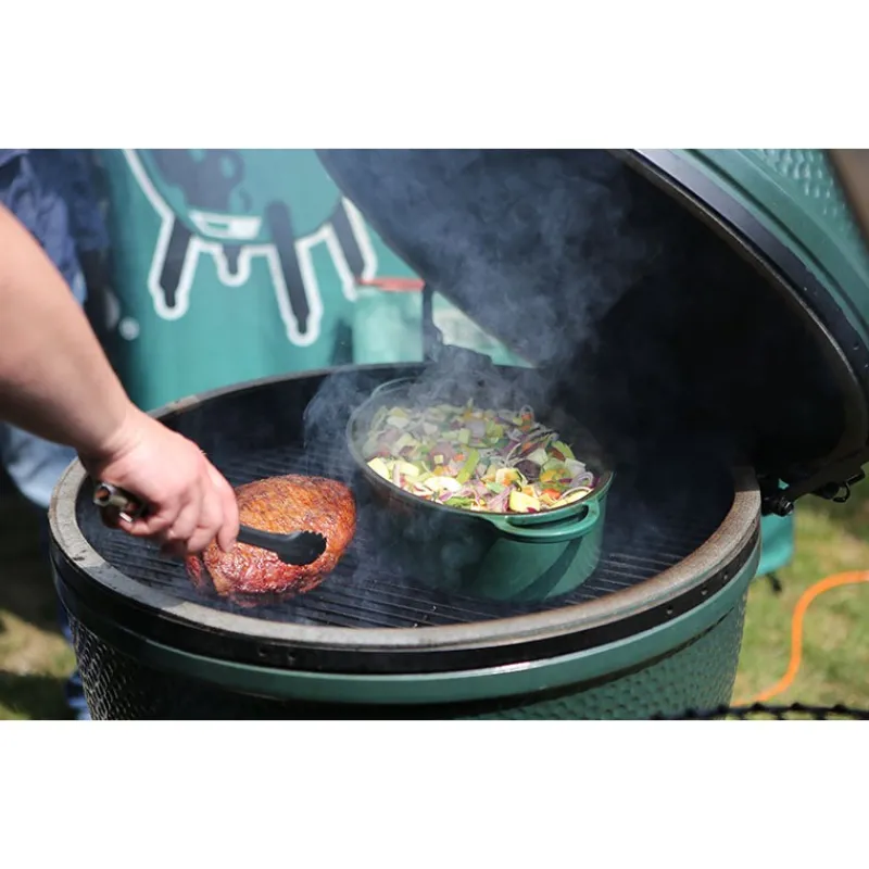Les Secrets du Chef Kamado Barbecue-Accessoires | Houtskool Bbq^Fire Ring - Ring op Vuurkorf voor Barbecue XLarge