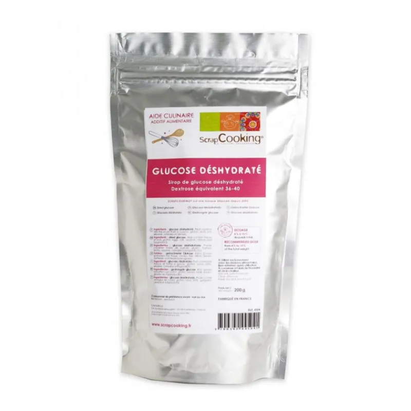 Les Secrets du Chef Decoratiesuiker, Suikerpasta En Suiker^Gedroogde Glucose 200 g