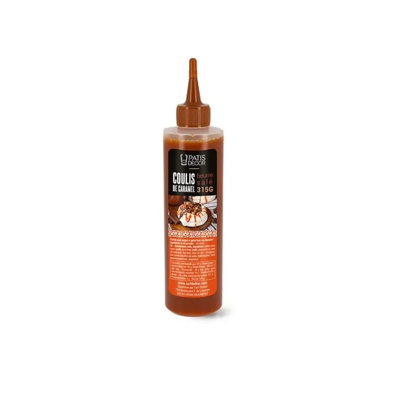 Les Secrets du Chef Decoratiesuiker, Suikerpasta En Suiker^Gezouten Karamelsaus 315 g