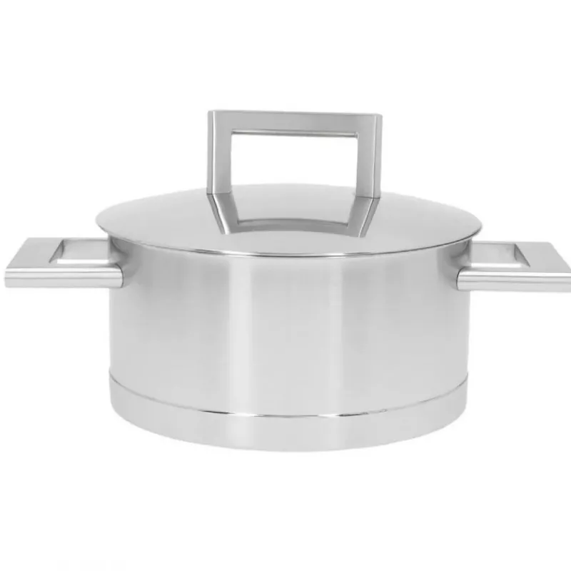 Les Secrets du Chef Roestvrij Stalen Potten En Pannen^John Pawson 7 Primeur Kookpottenset RVS 3 dlg