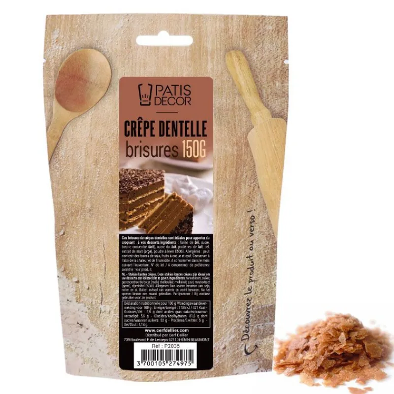 Les Secrets du Chef Mix Voor Cakes^Kruimels Gavotte Koekjes 150 gr
