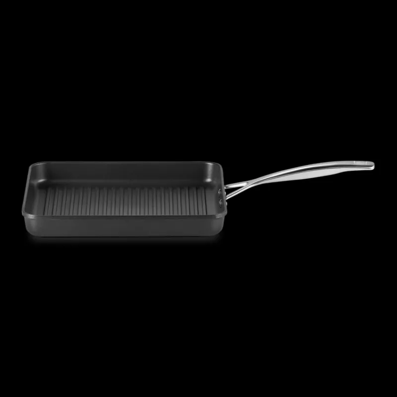 Les Secrets du Chef Antikleef Koekenpannen^Les Forgées Antikleef Vierkante Koekenpan Grill 28 cm