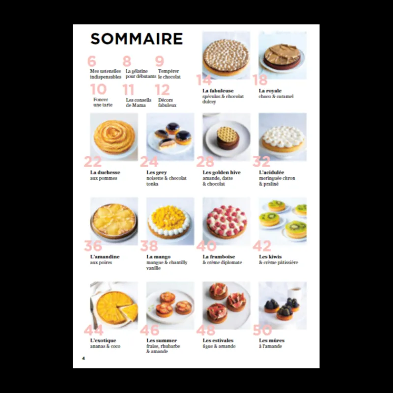 Les Secrets du Chef Kookboeken^Les Pâtisseries de Mama - Tartes & Tartelettes