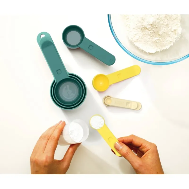 Les Secrets du Chef Gebak Keukengerei^Nest Measure 8 Maatcupjes Opal