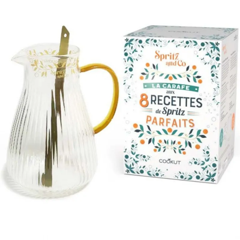 Les Secrets du Chef Accessoires Voor Cocktails^Receptdoos Spritz Carafe + Gegradueerde Mixer