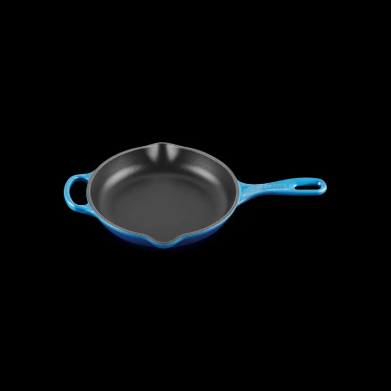 Les Secrets du Chef Grillen En Planchas^Ronde Skillet 26 cm Azuur Blauw