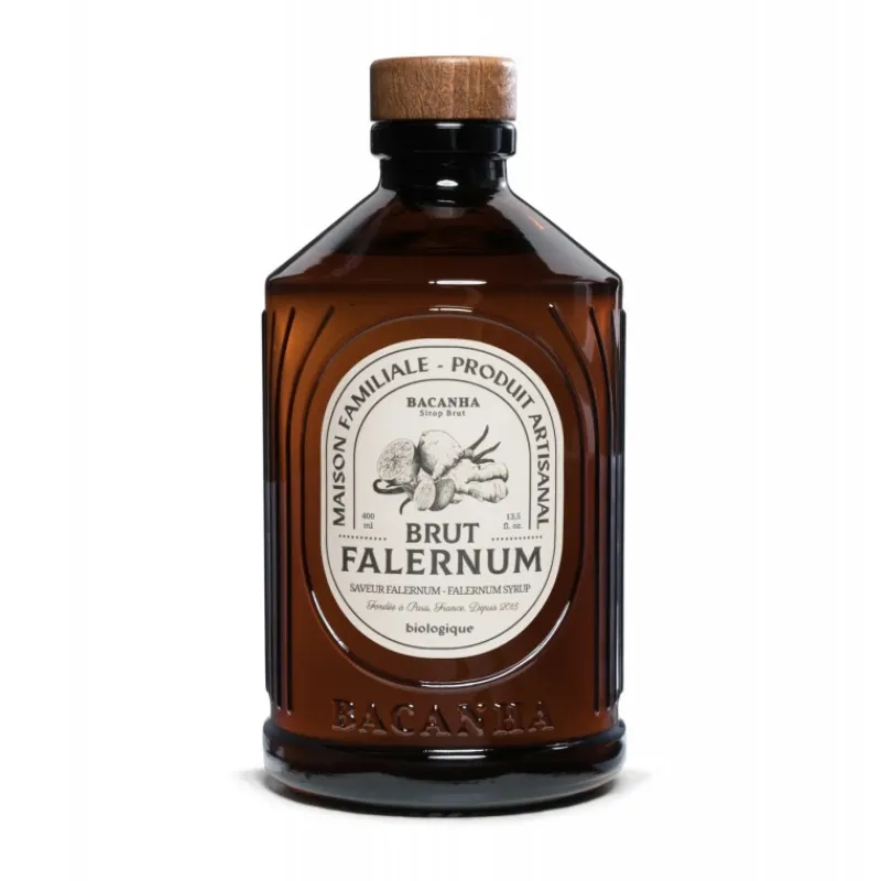 Les Secrets du Chef Ecocheques | Cocktail Mix En Siropen^Sirop Falernum Brut Biologique 400 ml