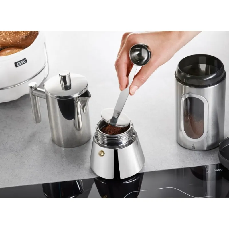 Les Secrets du Chef Koffieaccessoires^Tamino Tamper met Koffiemaatlepel