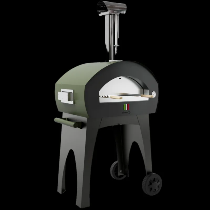 Les Secrets du Chef Pizzaovens Voor Buiten^Trolley voor Buiten Pizzaoven Patio of Combit