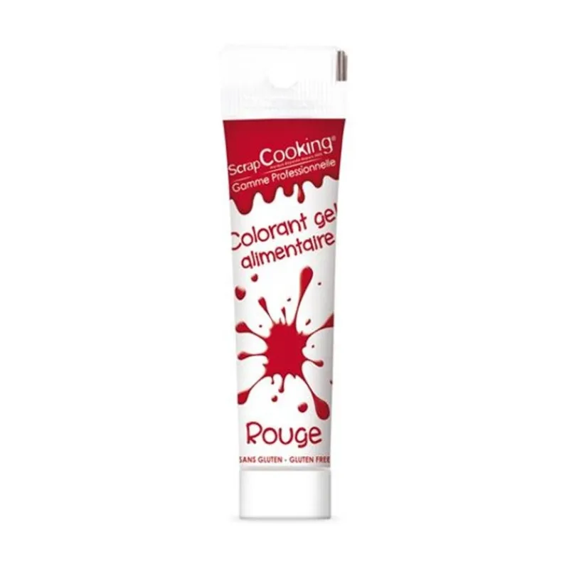 Les Secrets du Chef Voedingskleurstoffen^Voedsel Gel Kleuragent Rood 20 g